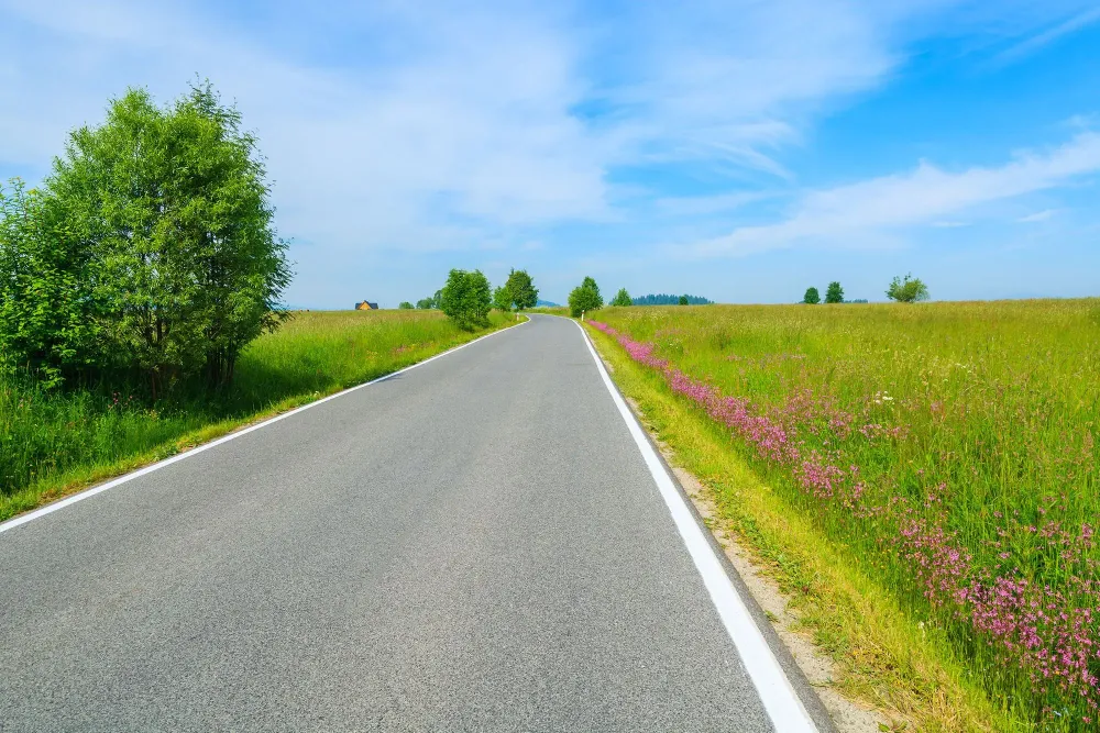 scenic road poland